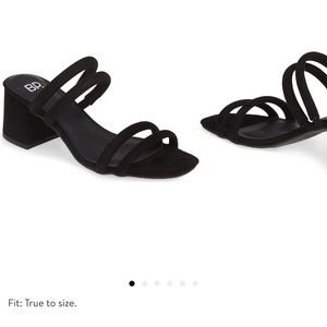 BP Lucia block heel slide sandal